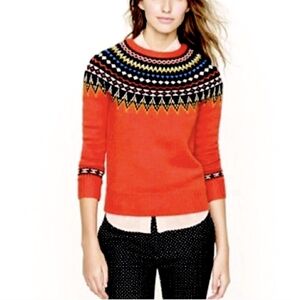 JCrew Nordic Fair Isle Sweater